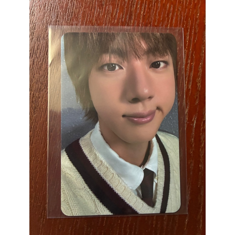BTS Jin official Happy album photocard